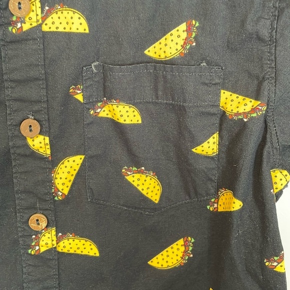 Sunrise Kingdom Navy Taco Button Up Shirt size Small (8) - Picture 7 of 15